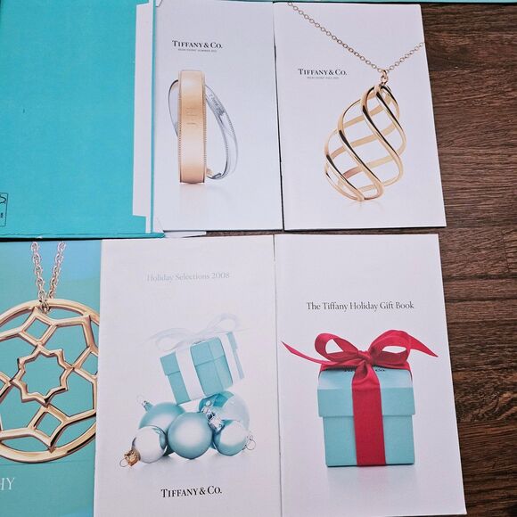 Vintage Tiffany & Co. Catalogs 2008 2011 2014 with Empty Shopping Bags - Picture 3 of 6